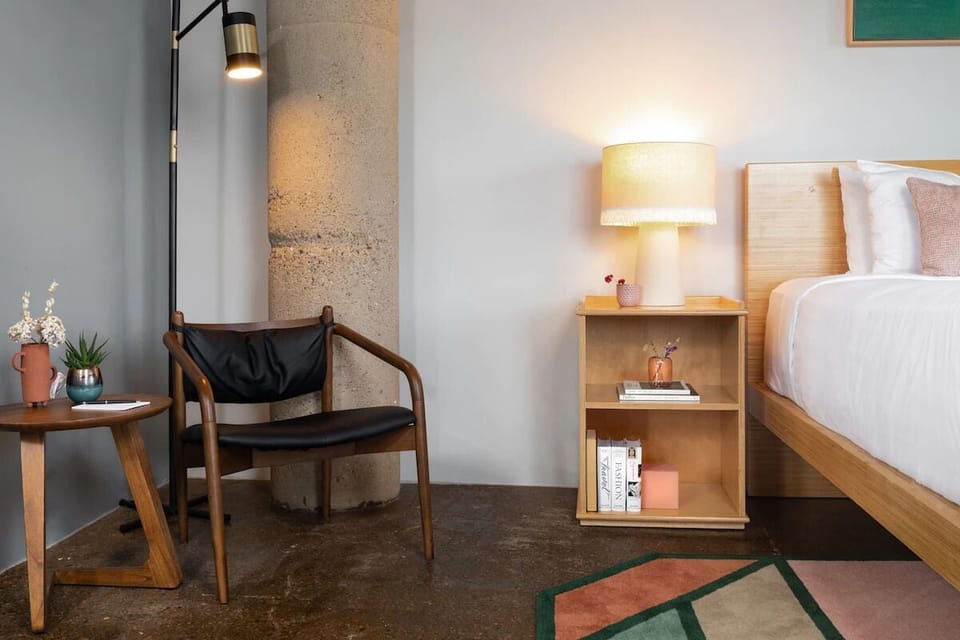 Bedroom. Interior and views may vary based on location and availability.