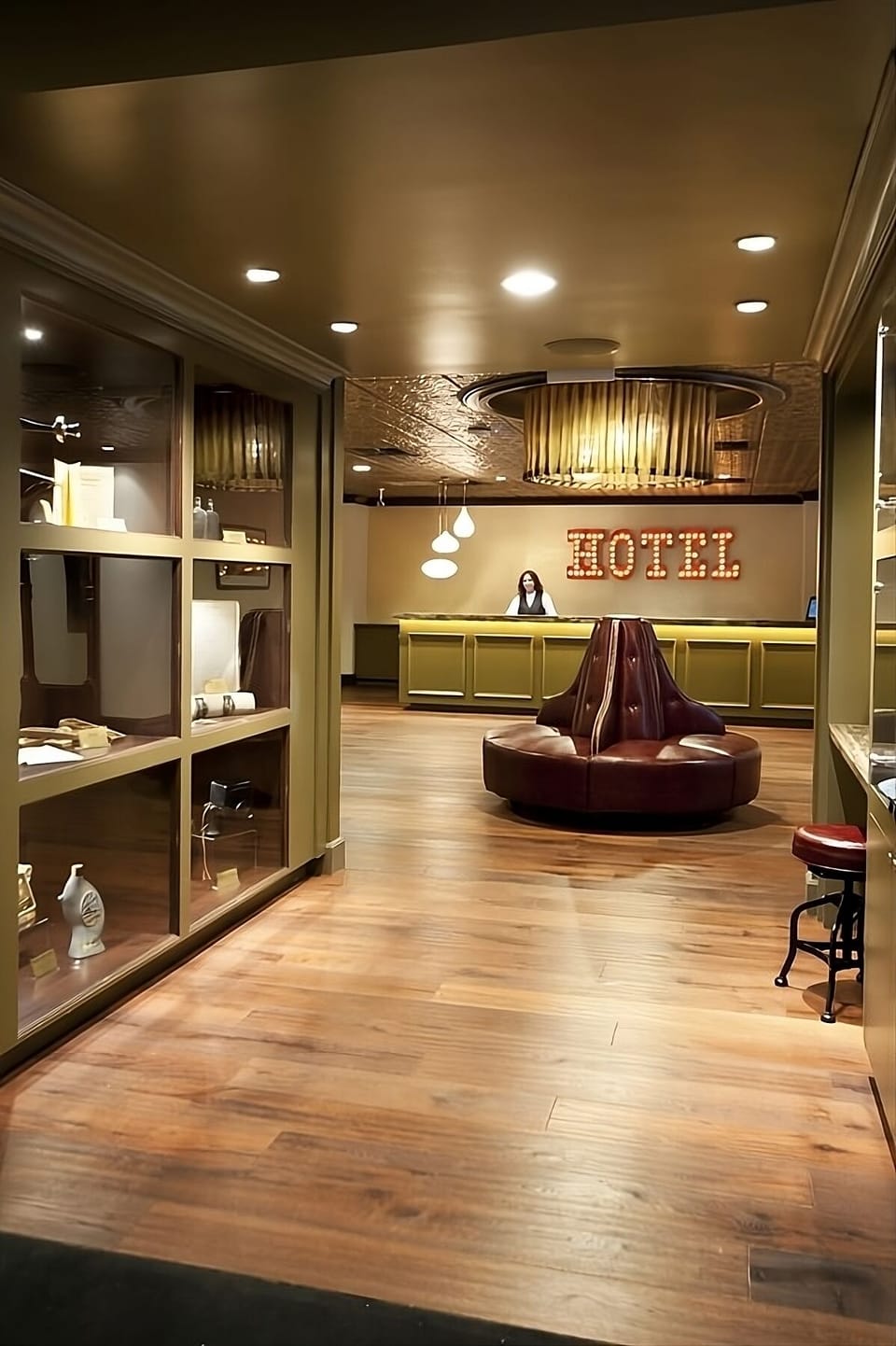Arrive with ease in a stylish lobby and reception area.