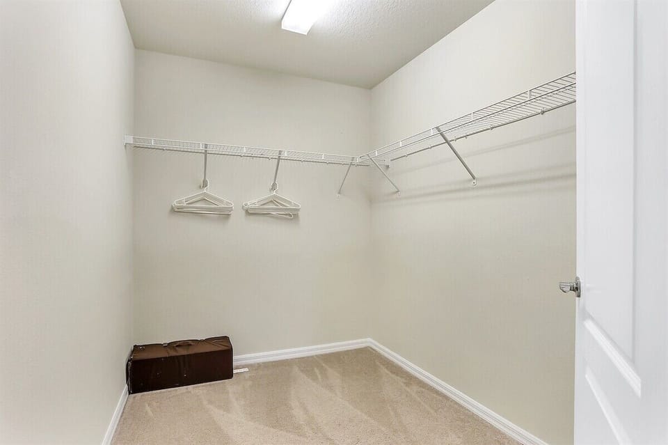Walk in Closet in master