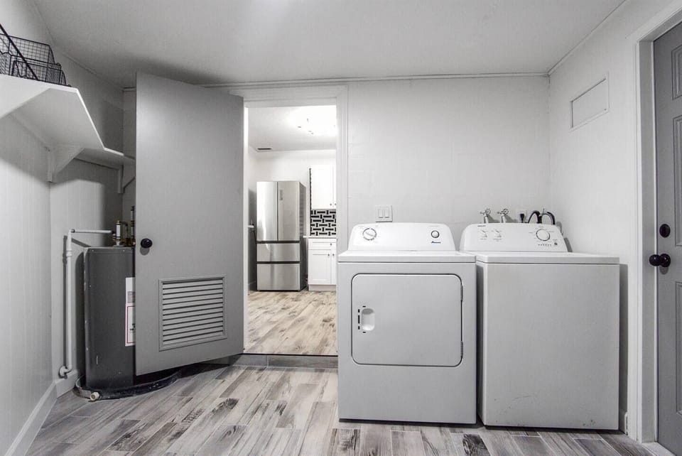 laundry area