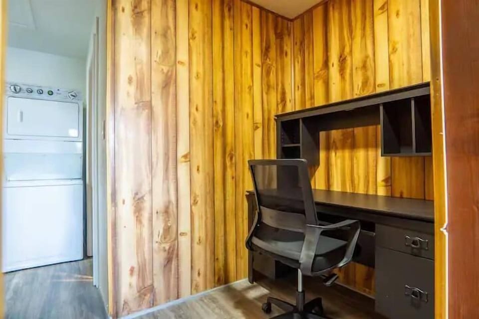 study and/or work space with chair and desk