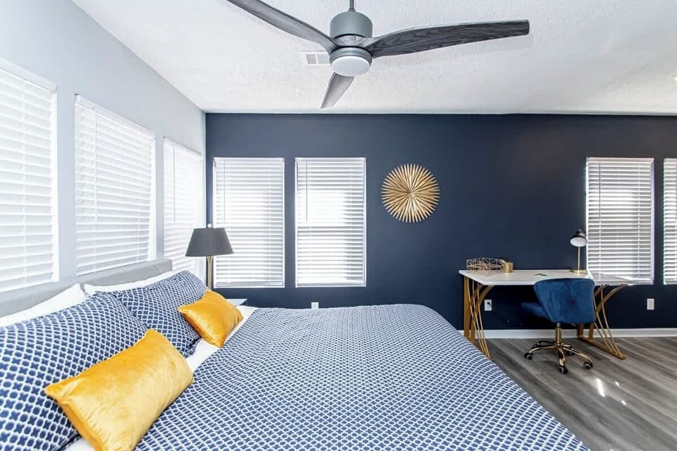 There is so much room, you will feel like your in the Penthouse suite.