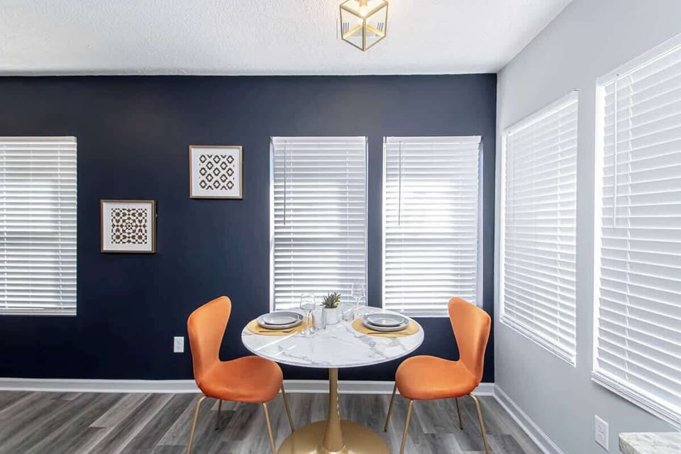 Sip your morning coffee in the breakfast nook.