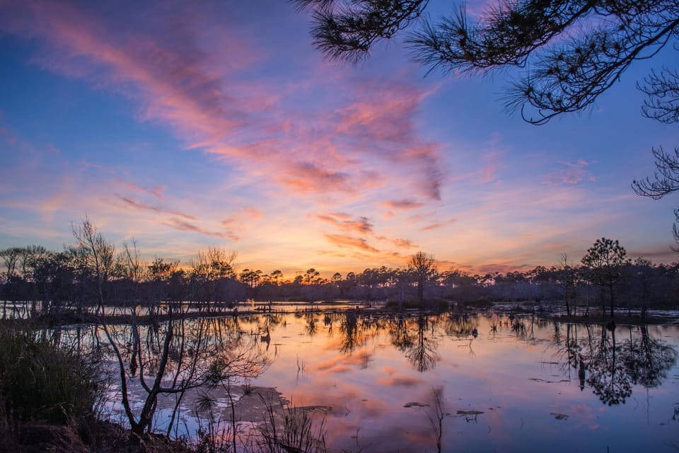 St Andrews State Park at Sunset