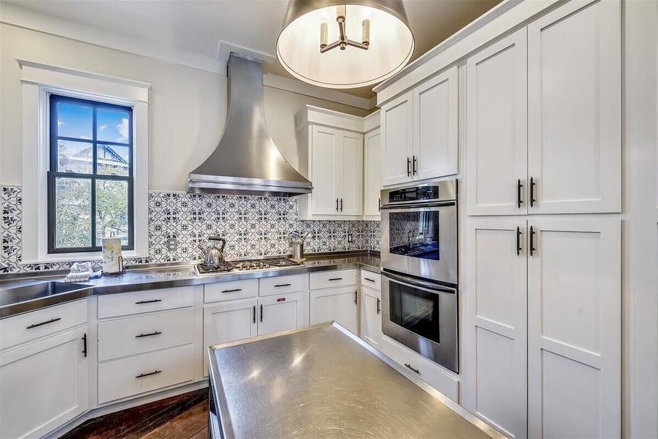 Equipped with Stainless Steel Appliances