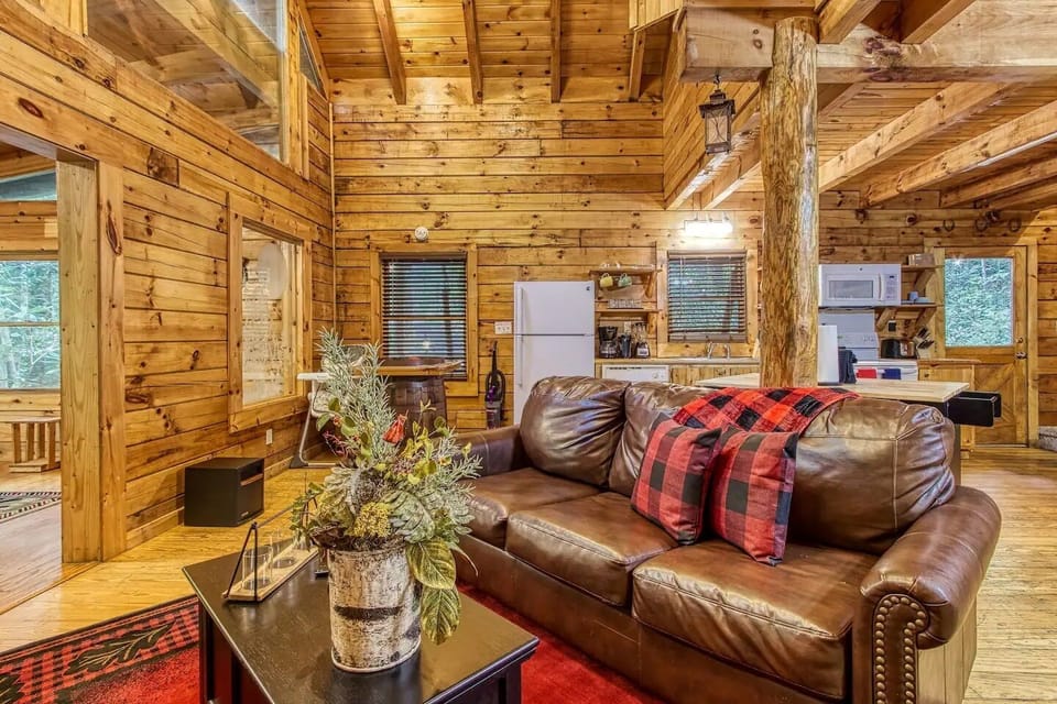 Timber Wolf's cozy living area
