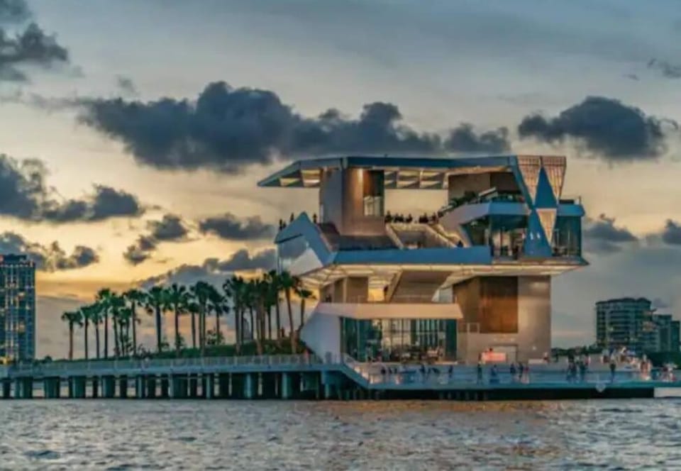 St. Pete Pier, 3-minute drive or 15-minute walk from unit!