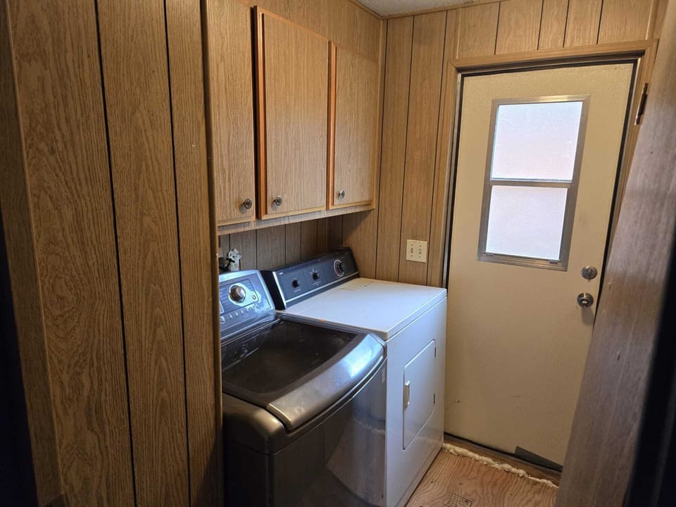 Laundry Room is available for use. 
