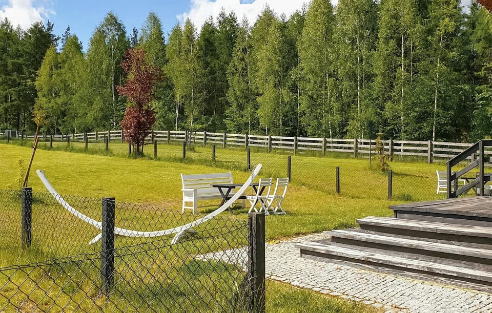 outside
