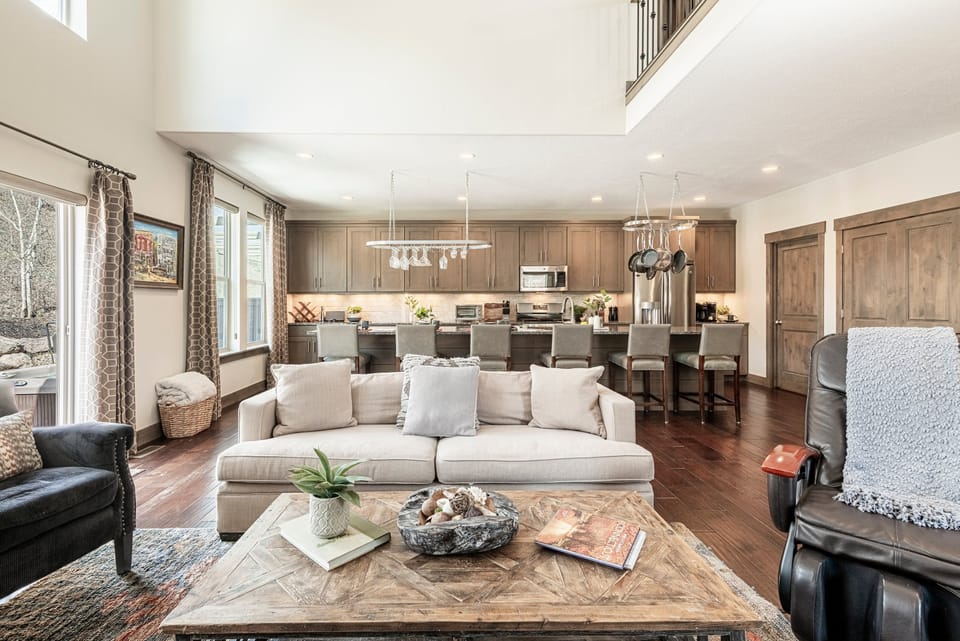 Open and bright with plenty of natural light