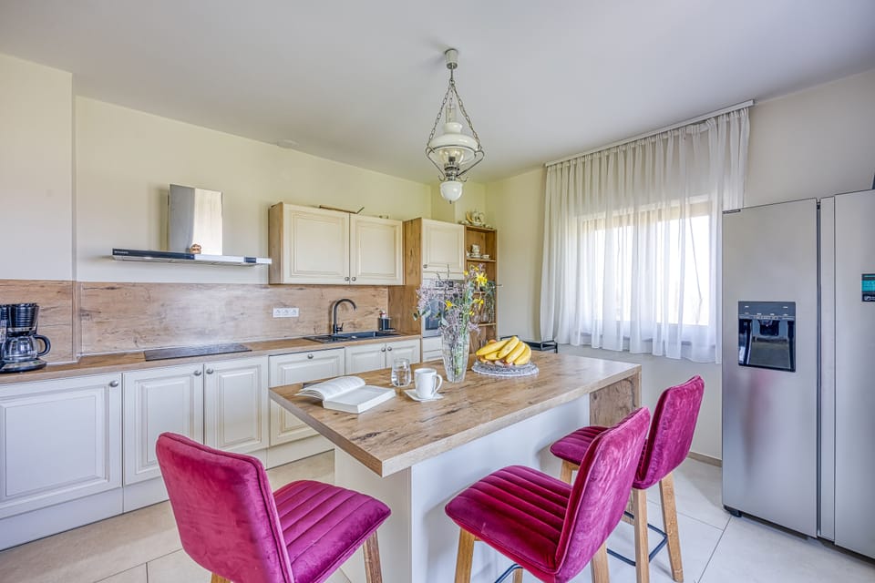 Kitchen and dining area