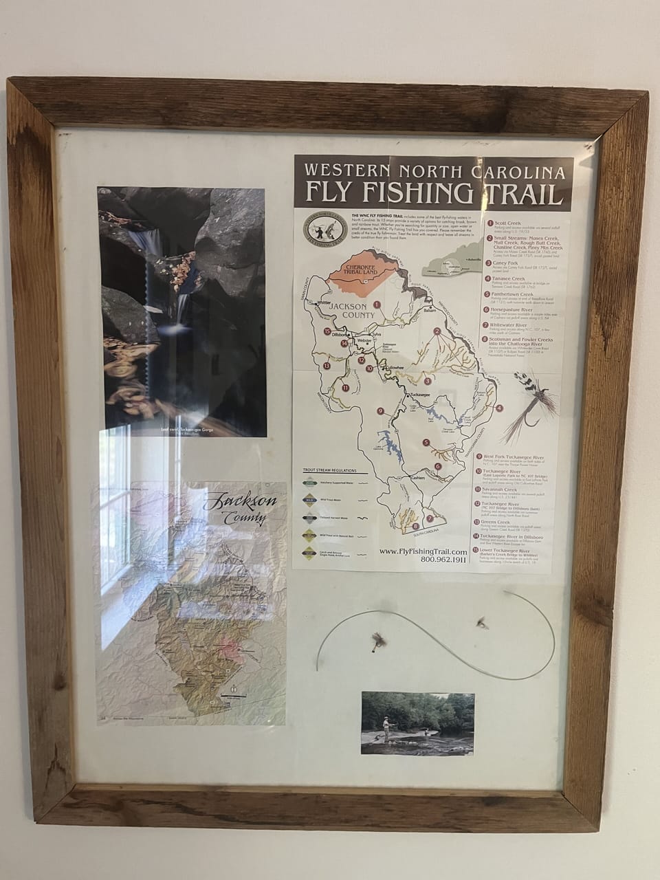 local map of fly fishing areas
