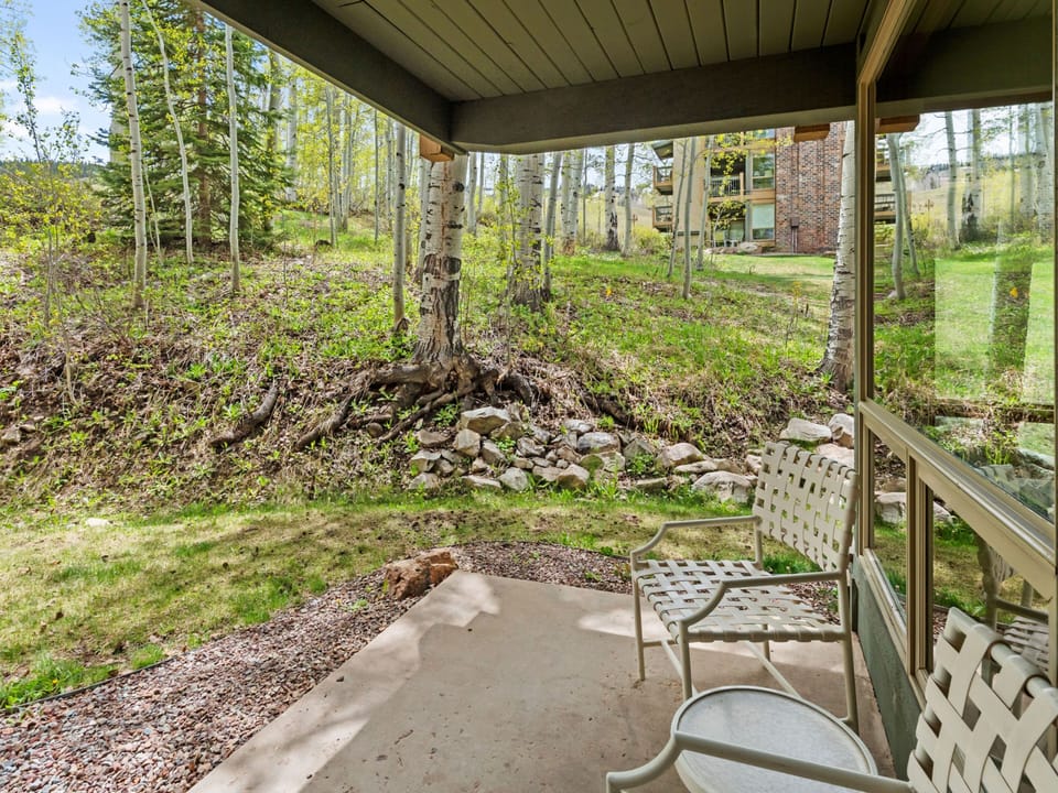Ski-in/ Ski-out Patio