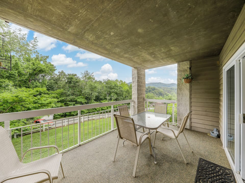 Partial Mountain Views from the Balcony