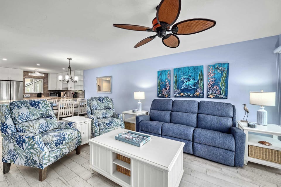Bright & Breezy Living Room – Perfect for lounging and relaxing.