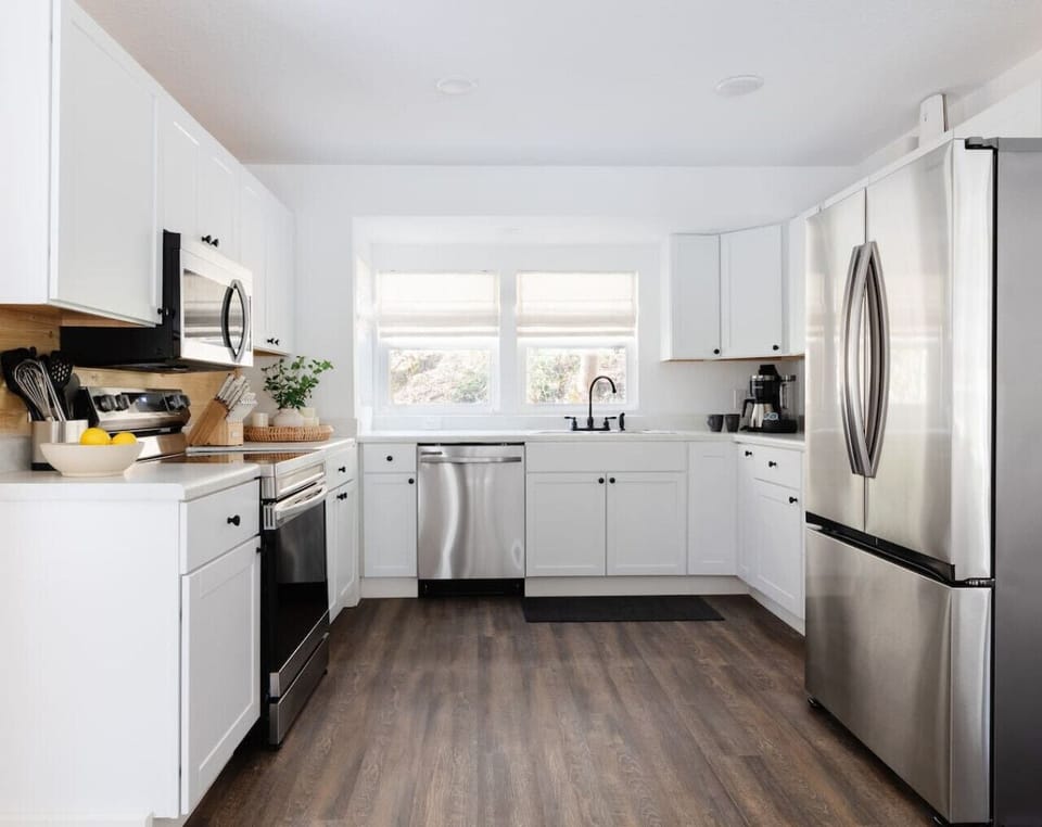 Full stocked kitchen with Keurig Duo and Brand New Appliances