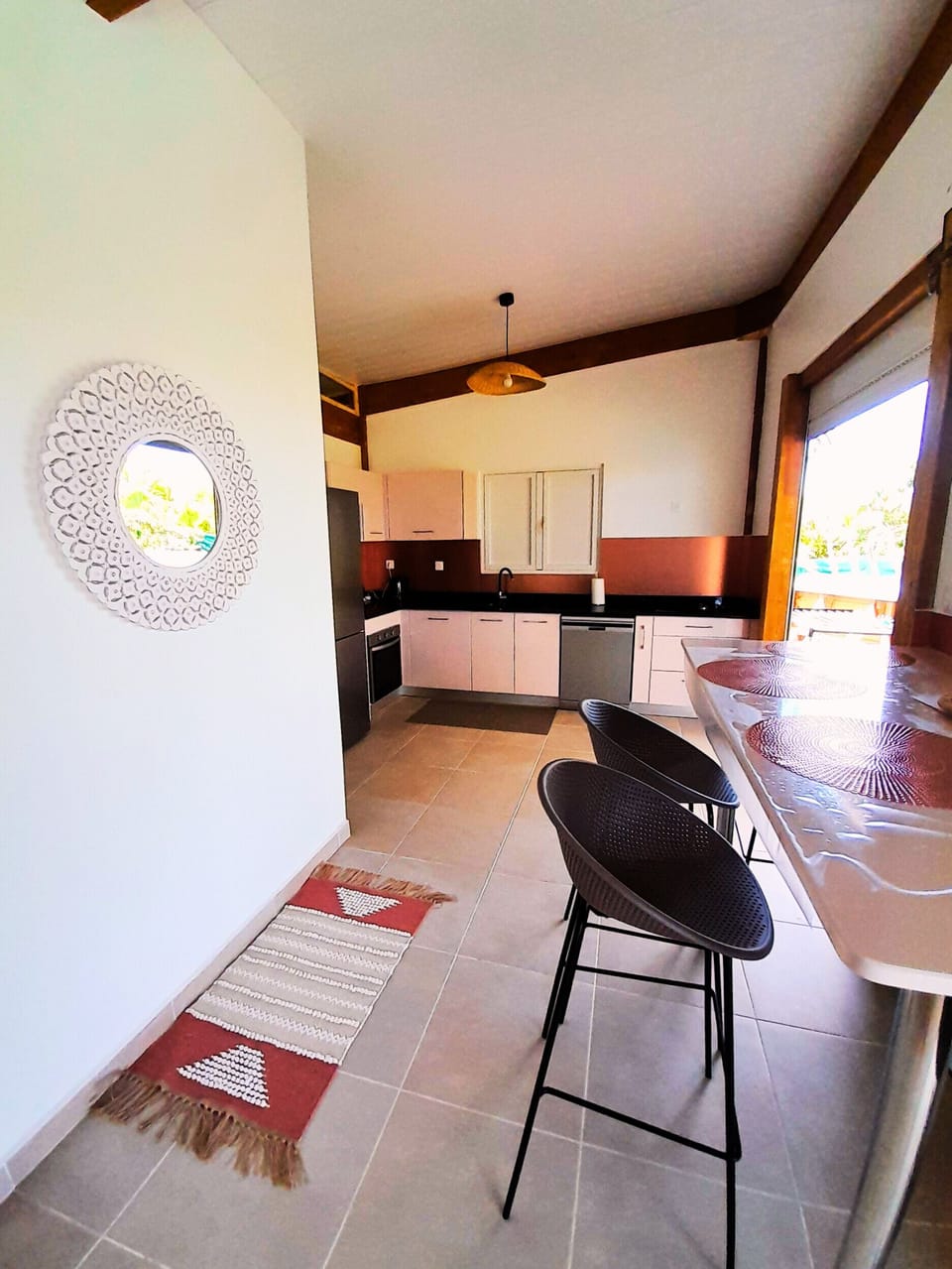 Bungalow "Le Latanier" House in Grande-Terre, Guadeloupe