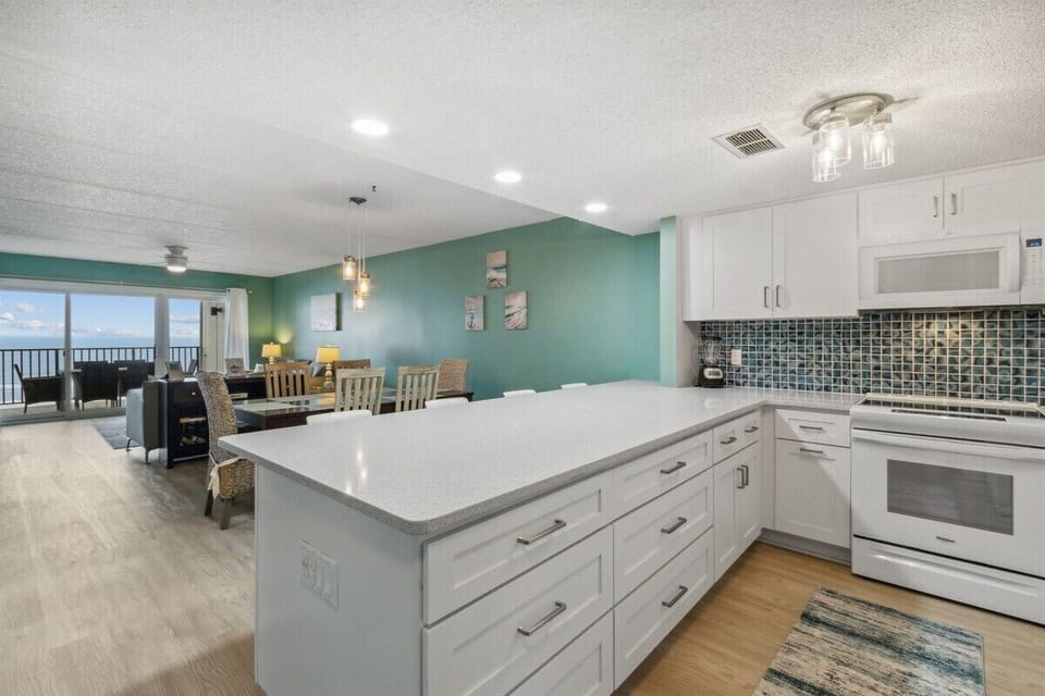 You'll Enjoy Ocean Views from the Kitchen