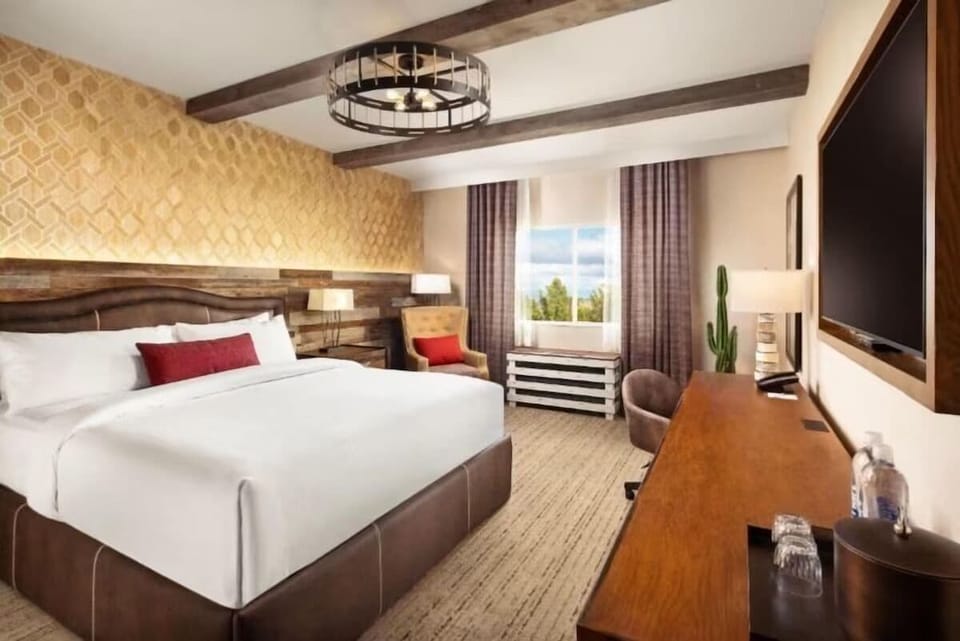 Relax after adventures in a bright, comfortable retreat.