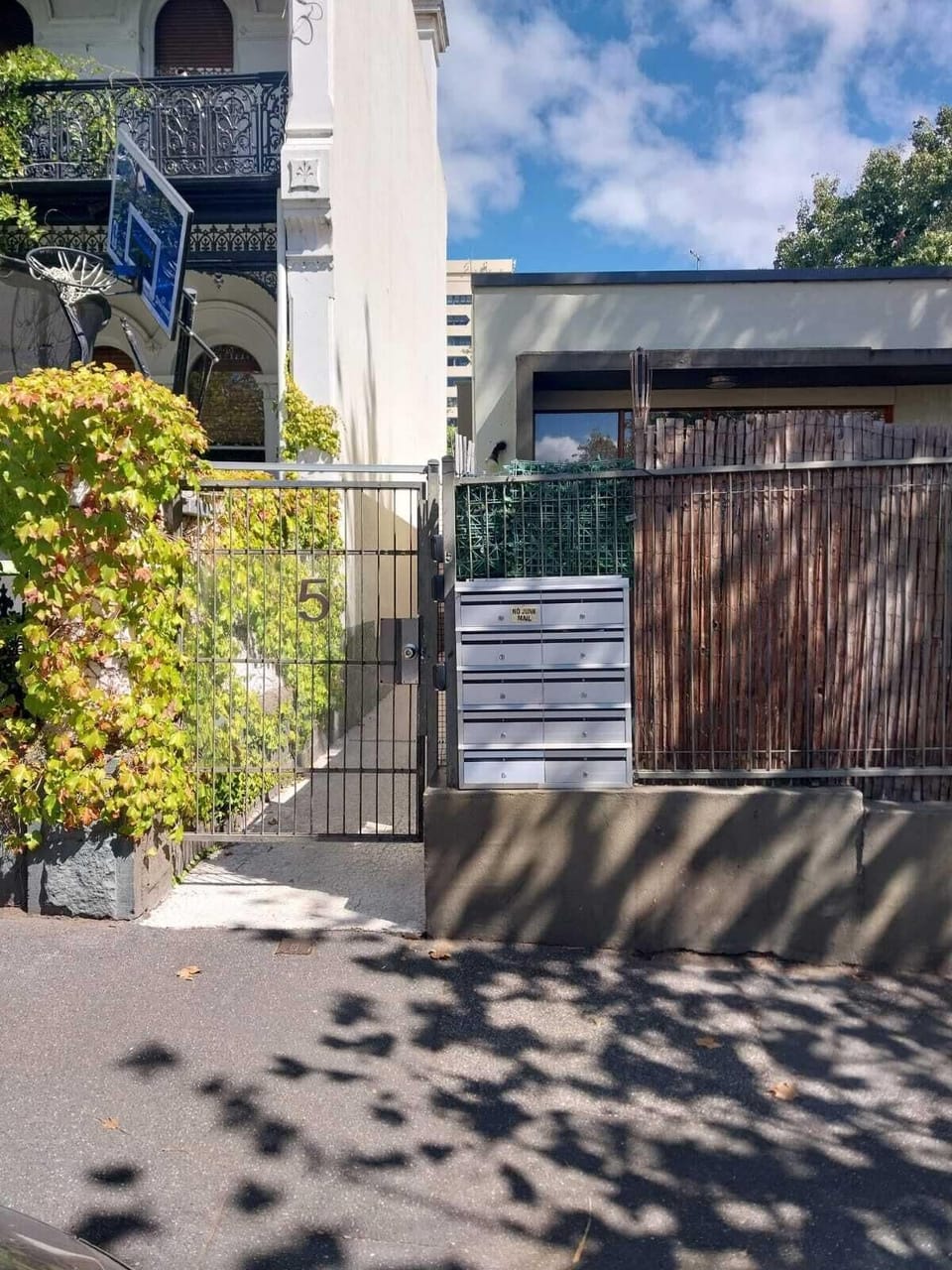 Street Entrance to building