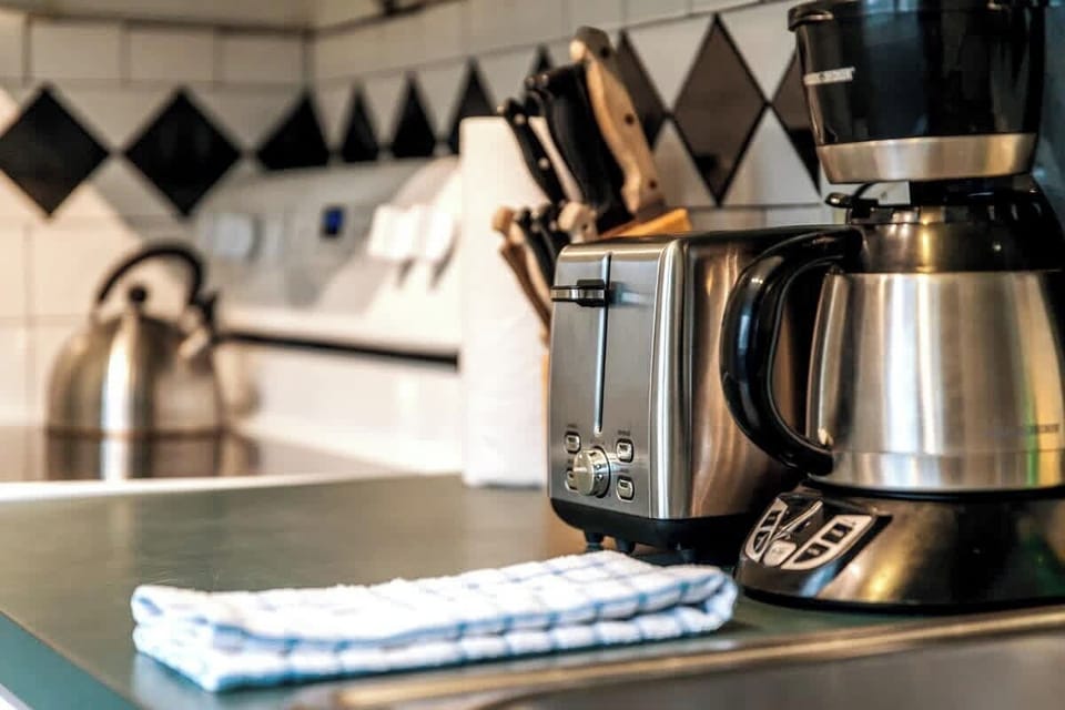 Kitchen Amenities provided to make meal prep an ease.  