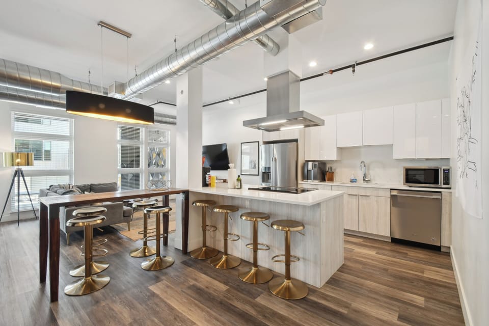 Living Area — Cowboy Muse vacation rental in Denver.
