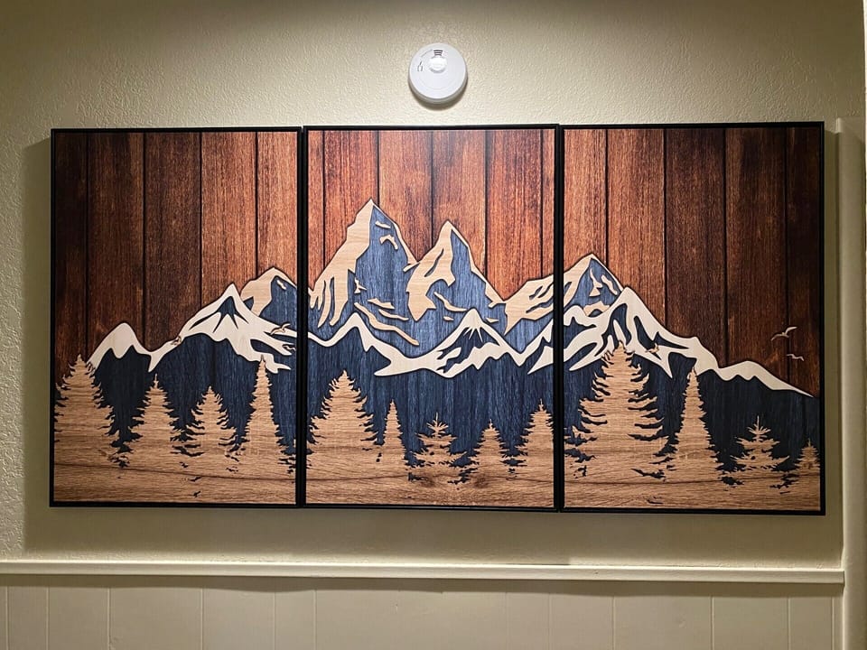 Painting Decor - Mountain painting