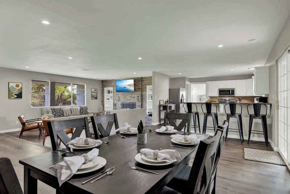 Open floorplan.