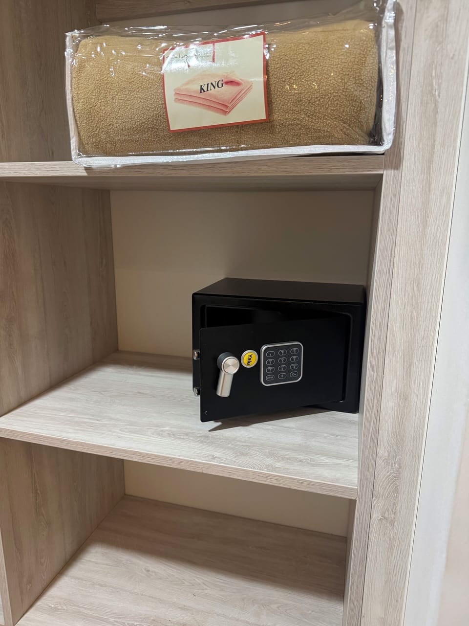 Safe in Master bedroom