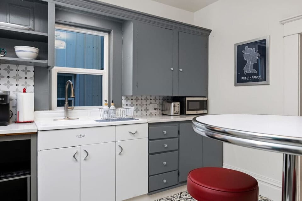 The Kitchen is Fully Stocked With Everything You'll Need