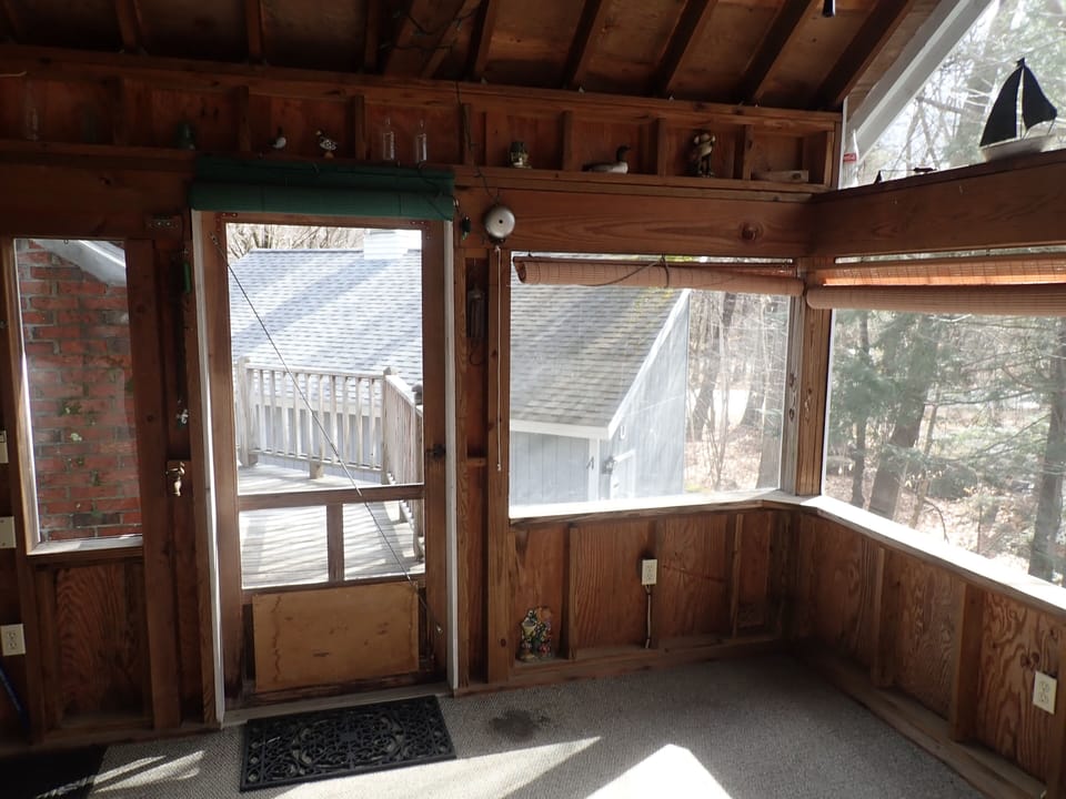 Large screened in porch. Furniture to be added