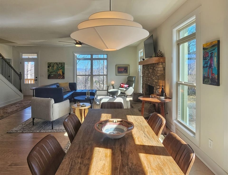 Dining Area Open to Living area and Kitchen