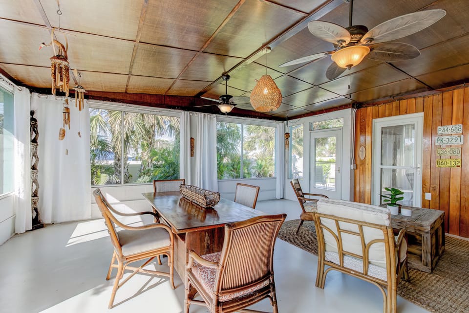 Space for dining al fresco