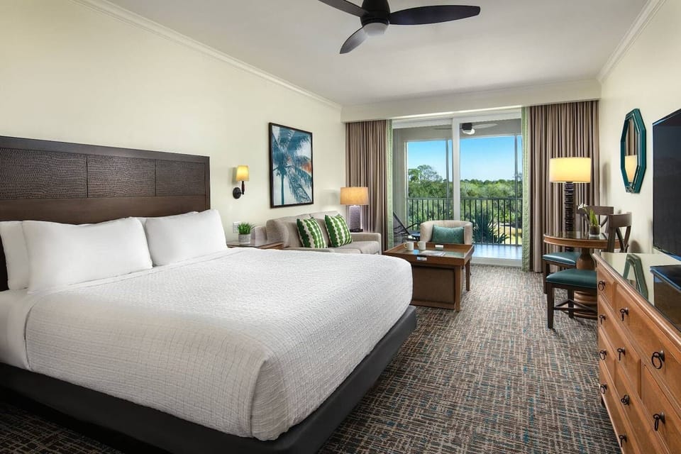 Guest bedroom may contain 1 king with a sleeper sofa or two double beds. Requests can be made, but are not guaranteed.