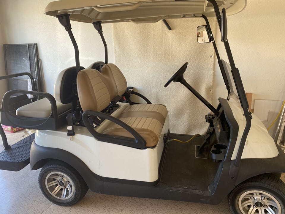 Golf cart for guests.. (waiver).