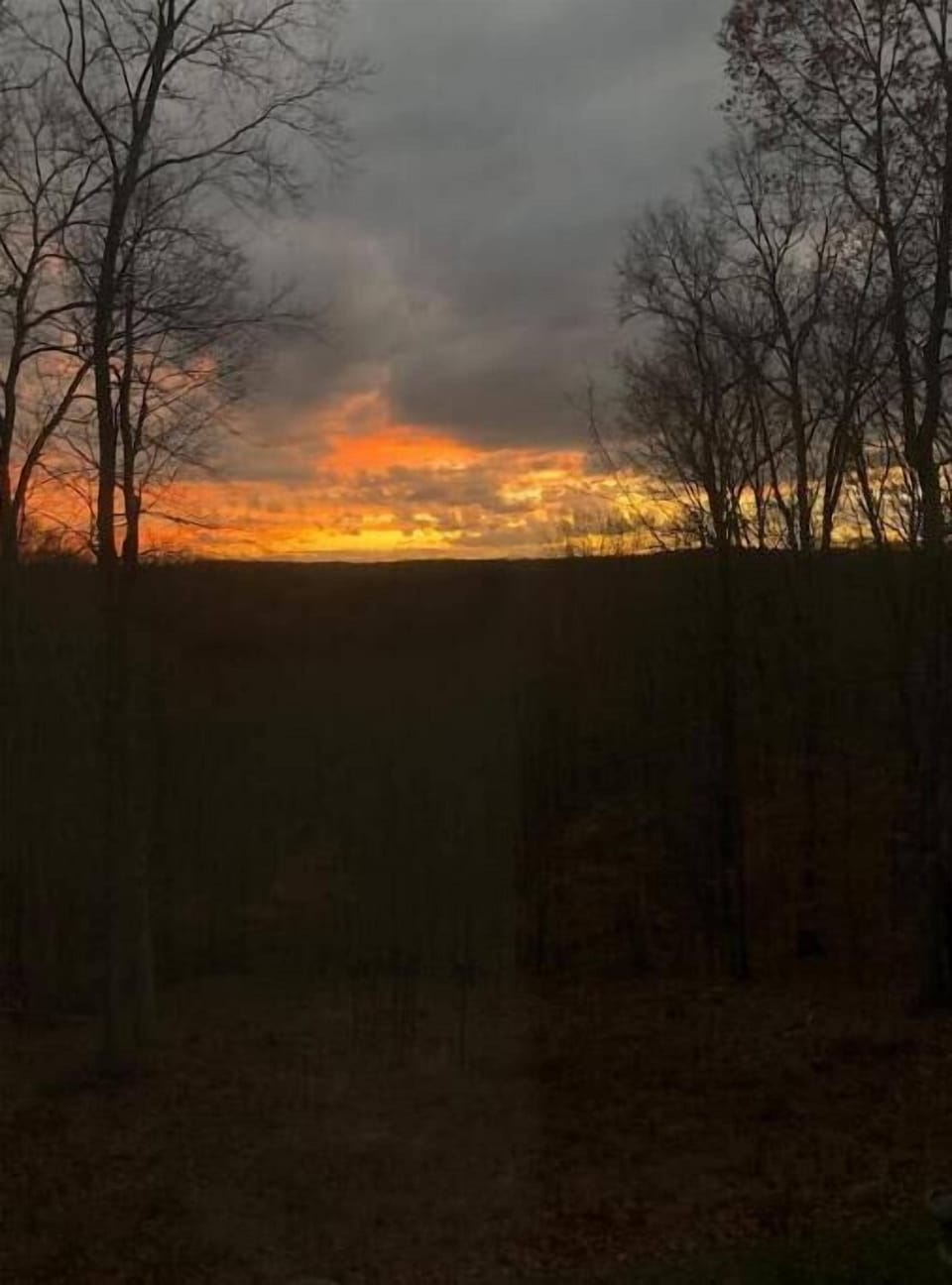 Sunset is a great time to relax with a glass of wine.