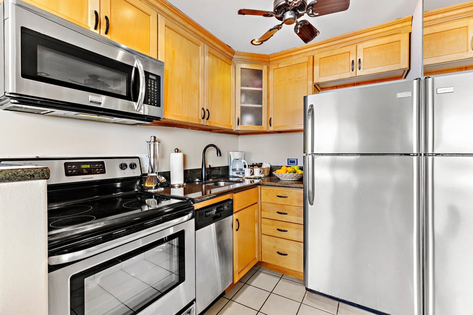 Stainless steel appliances