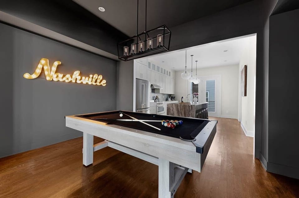 Spacious Home with a Pool Table for Entertainment
