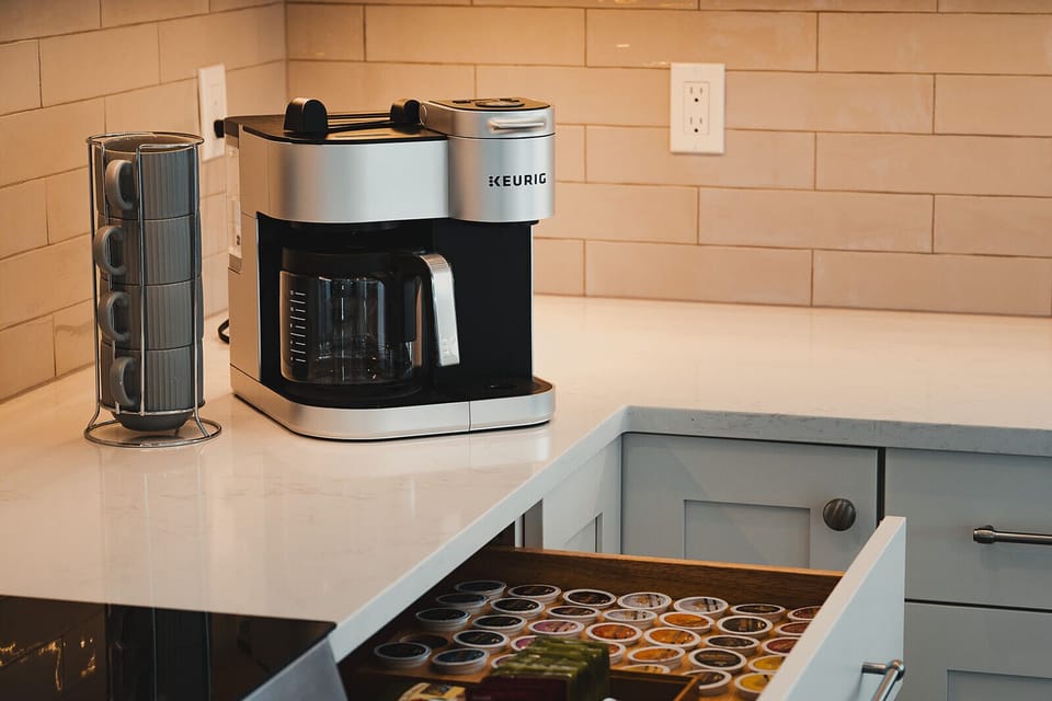 It's Seattle area. No shortage of coffee.