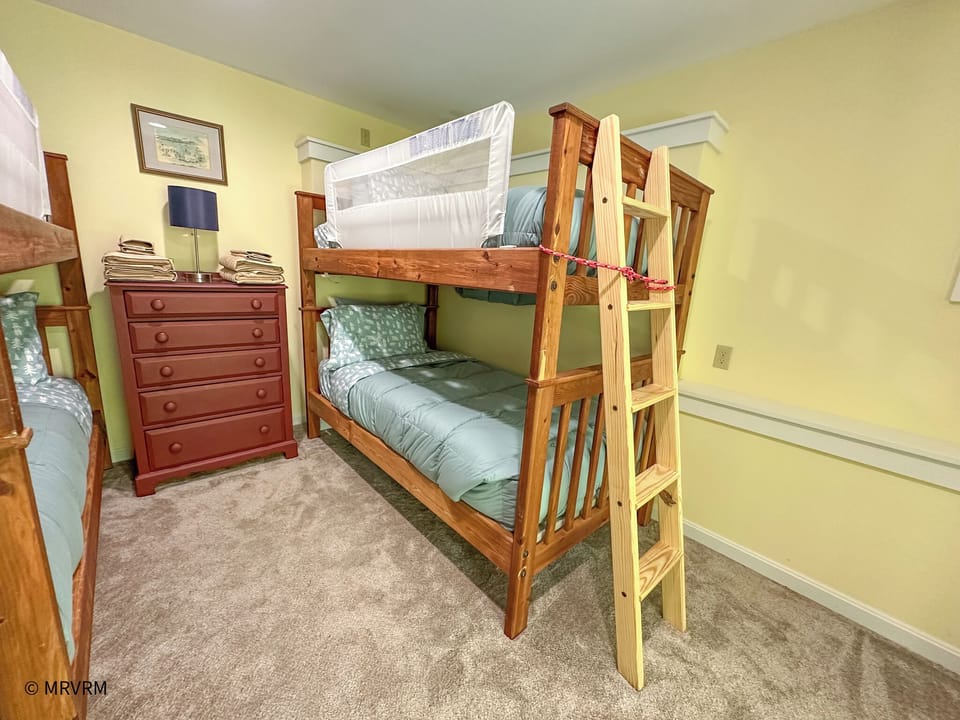 basement level bunk room