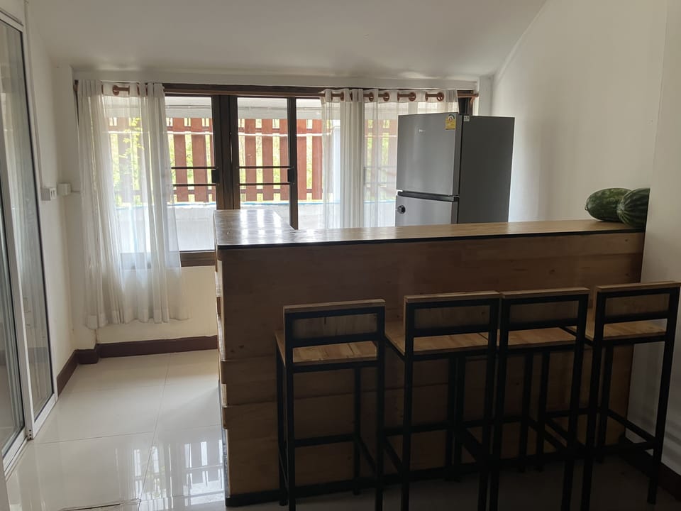 kitchen bar area 
