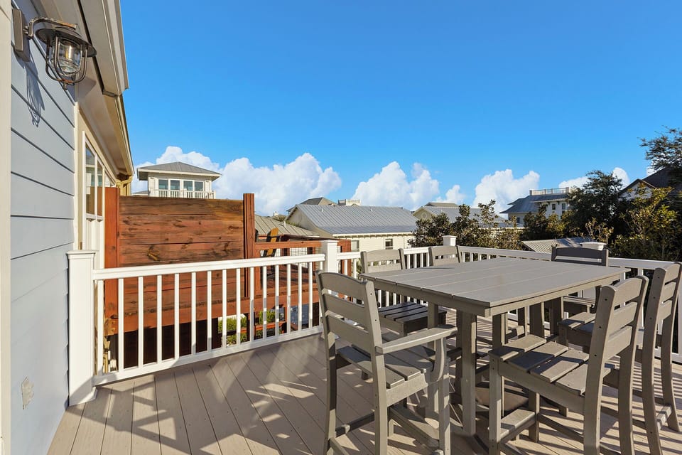 Grayton Place 5 Balcony