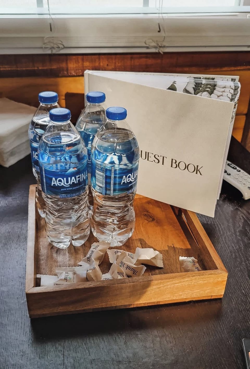 Don't forget to sign our guest book!  We love hearing from our guests.