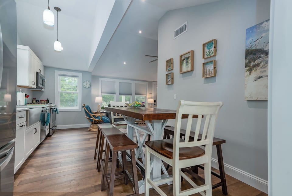 Counter top dining table