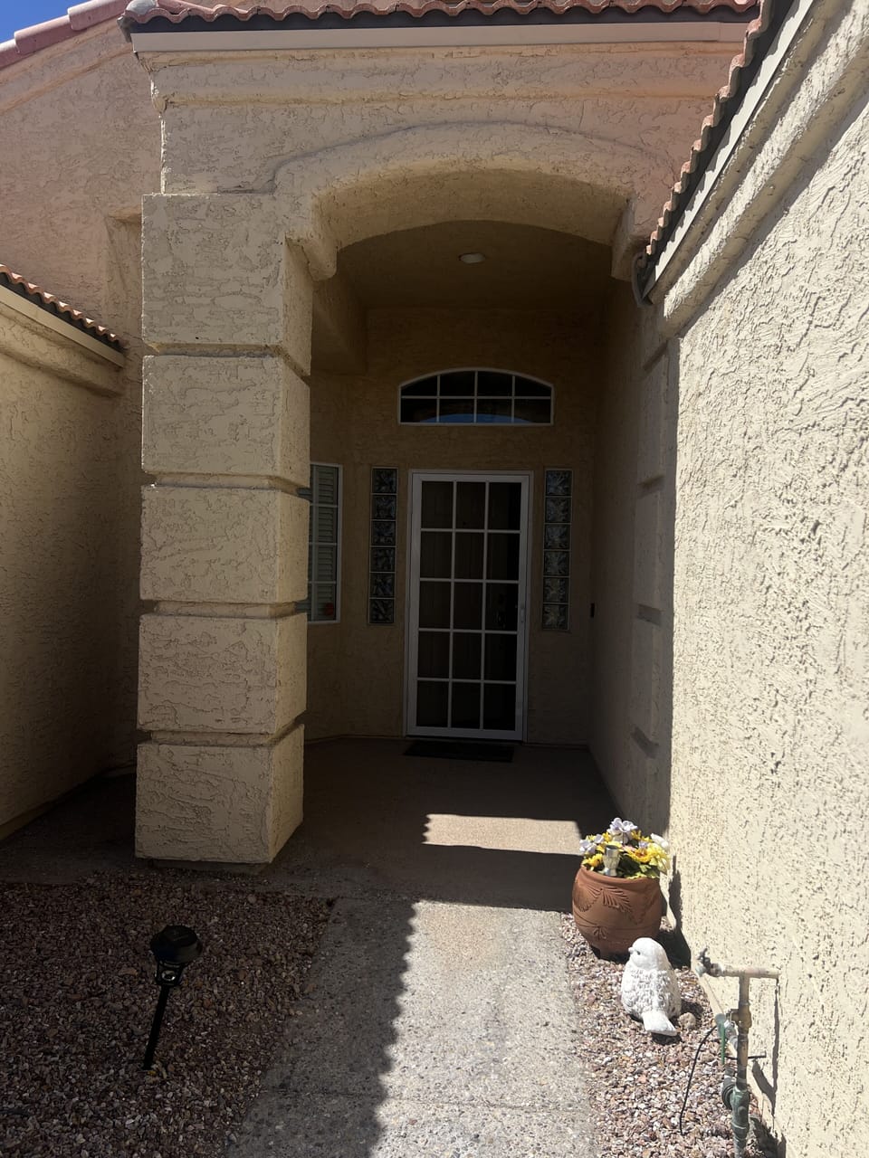 Exterior detail