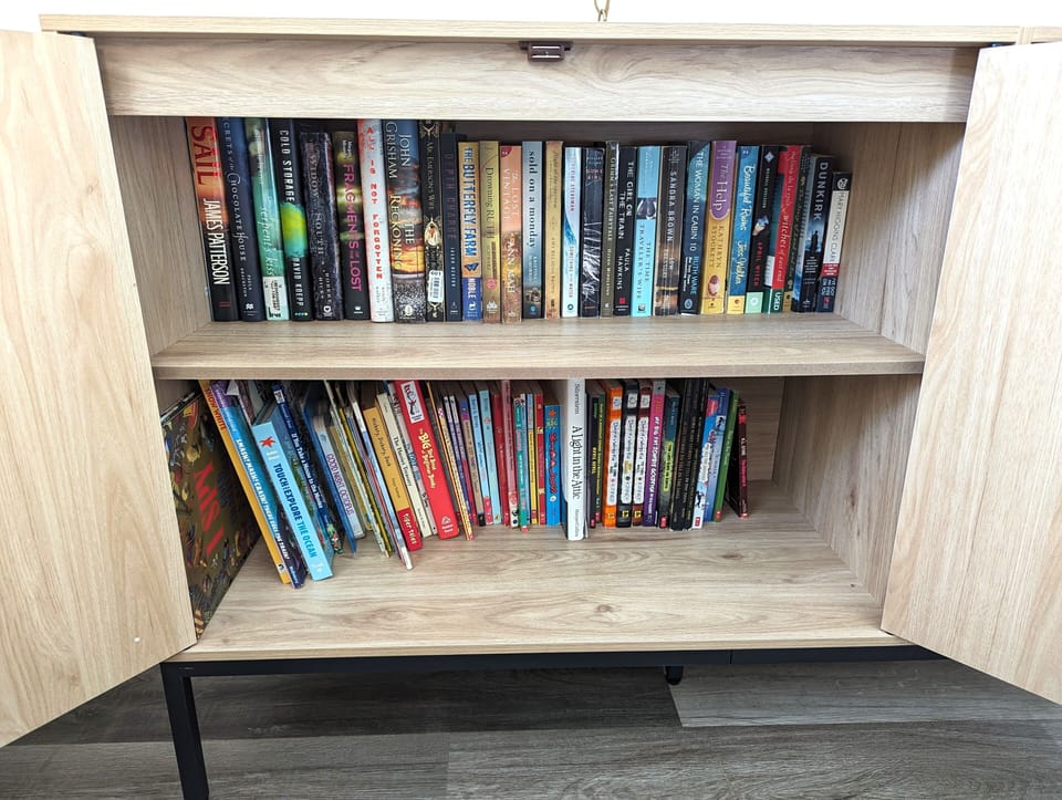 Variety of books for all ages