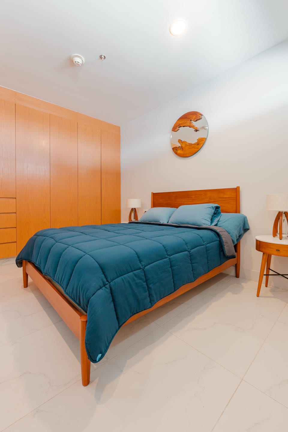 Large closet in the secondary bedroom