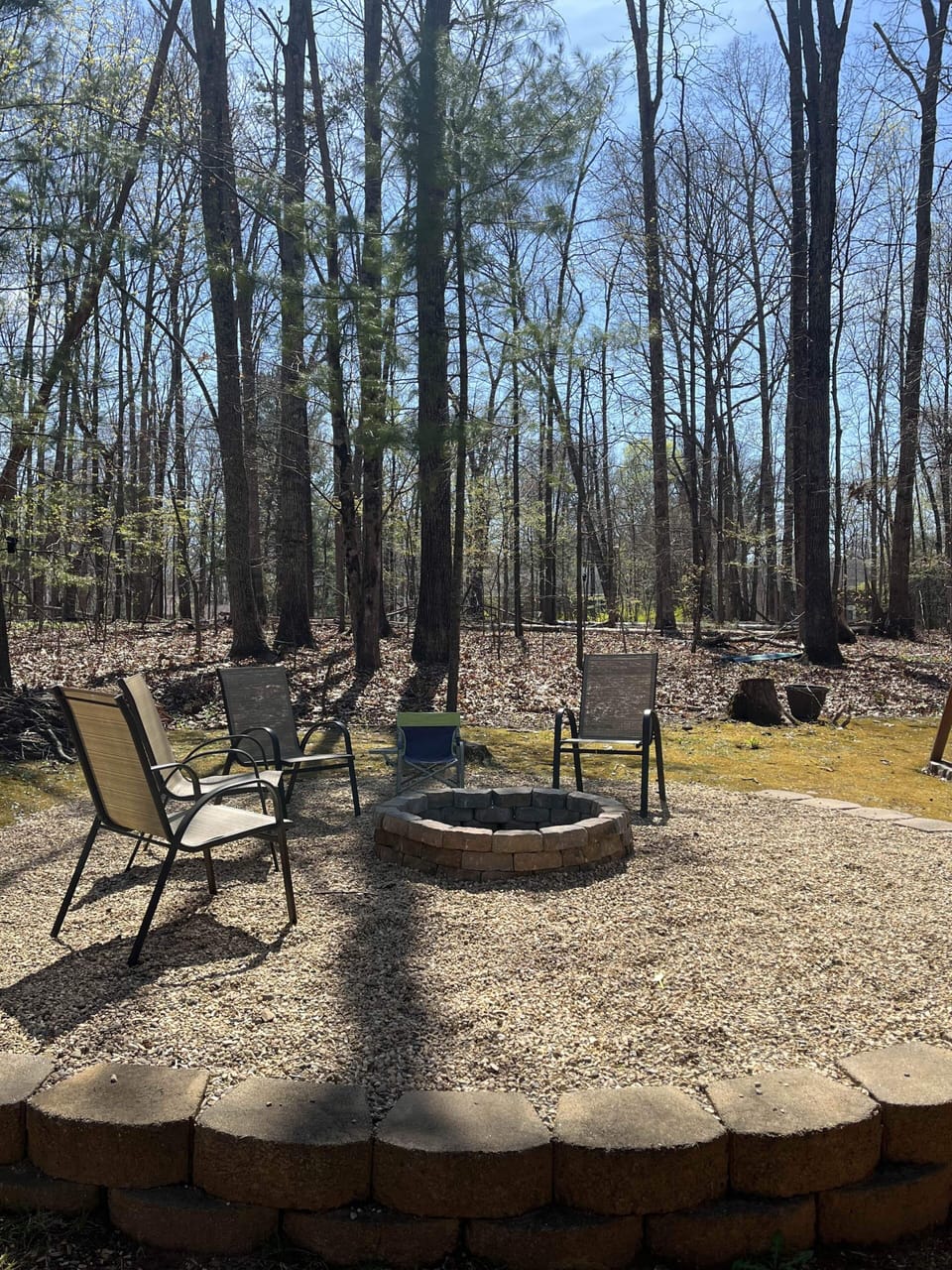 Gravel Fire Pit