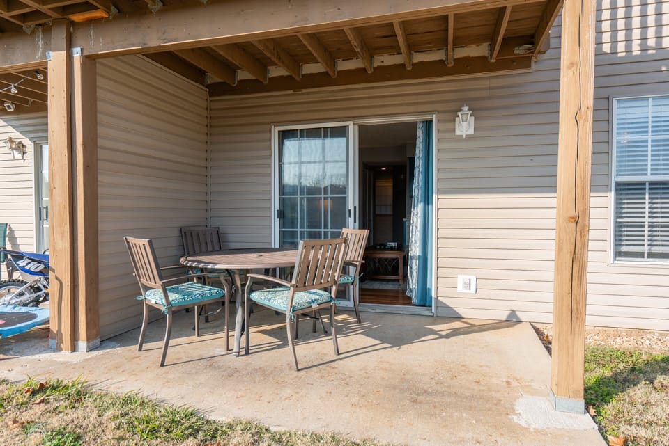 Private Patio with Seating