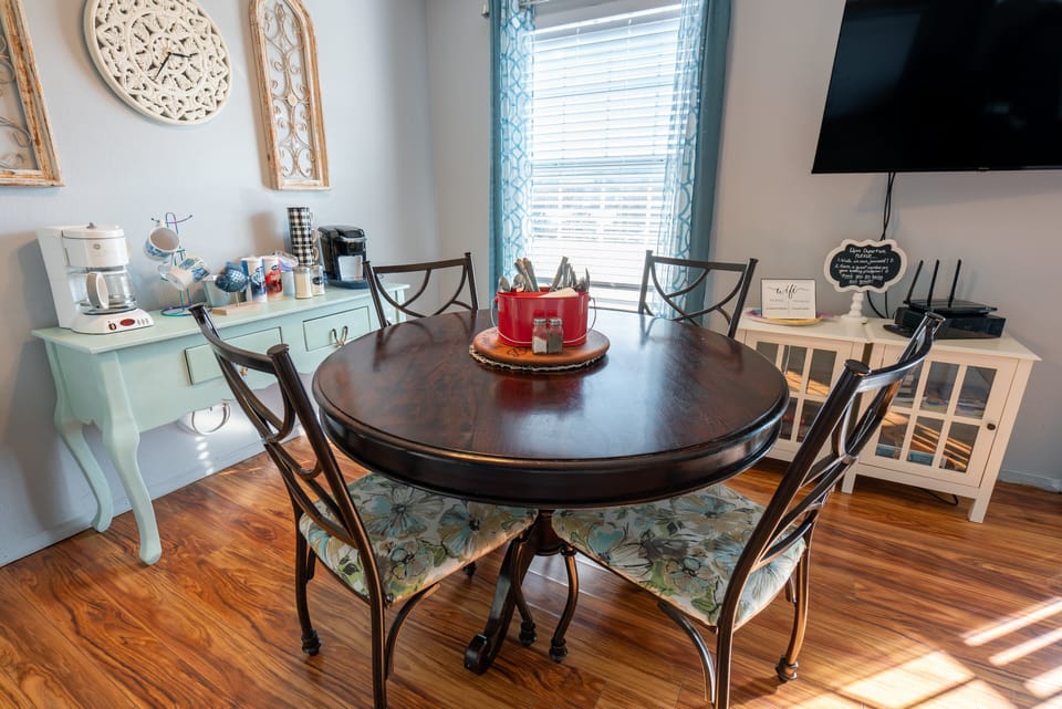 Dining Room Table and Coffee Bar